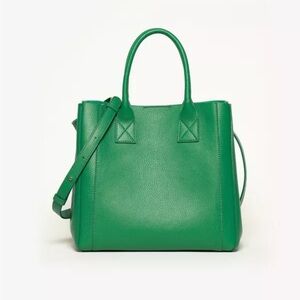 M Gemi The Elena Medio Tote in Jewel Green